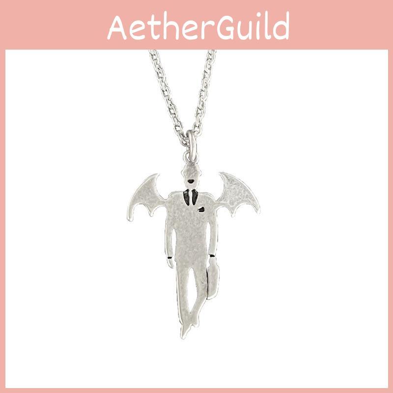 Monster Anhänger Vampir Kette mit Flügeldetails für Kostümierung und Cosplay