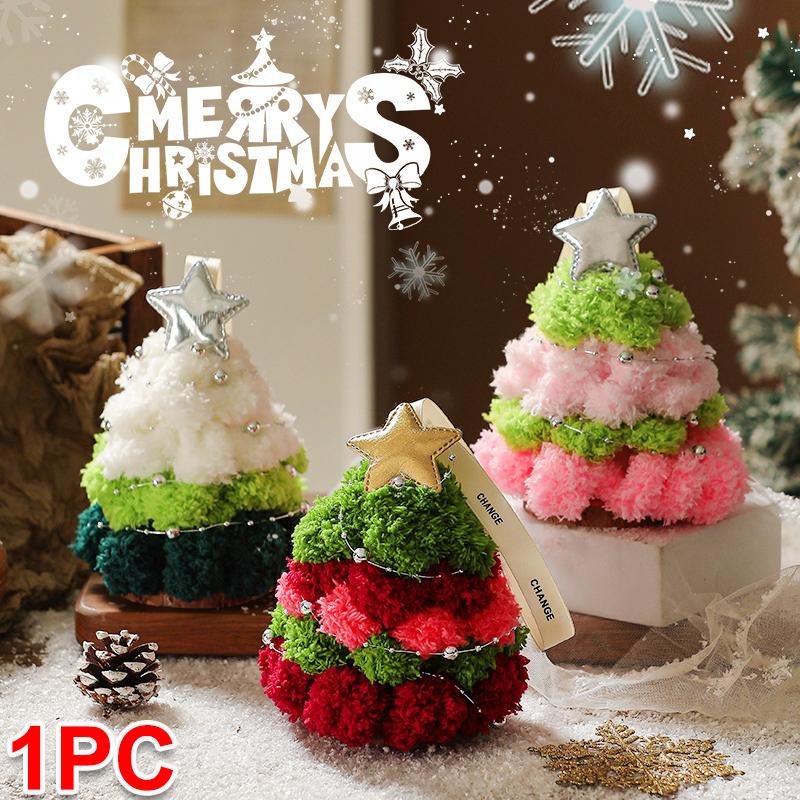 1PC Pendant Atmosphere Handmade Scene Car Hanging Artwork Christmas Tree Ornament Decoration Environment Protection Pipe Cleaner