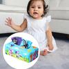 Baby Tissue Box Scarf Crinkle Tissues Play for Developmental Preschool Montessori toy