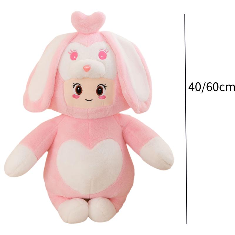 

Panda Party Fun Stuffed Animal Plush Toy Rabbit Husky Pillow Pp Cotton Filling Rabbit,40cm/15.75in