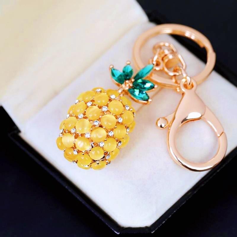 Creative Bling Rhinestone Watermelon Fine Workmanship Portable Bag Pendant Fashion Jewelry Decor Gift For Friends Bag Charm
