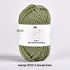 100% reine Wolle Grobgarn zum Handstricken von Mänteln, Schals und Pullovern - 5 mm dick