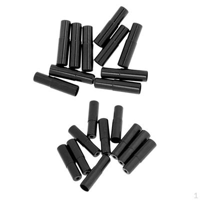 20Pcs Bike Bicycle Cable End Housing Wire Line Ferrules 4mm 5mm