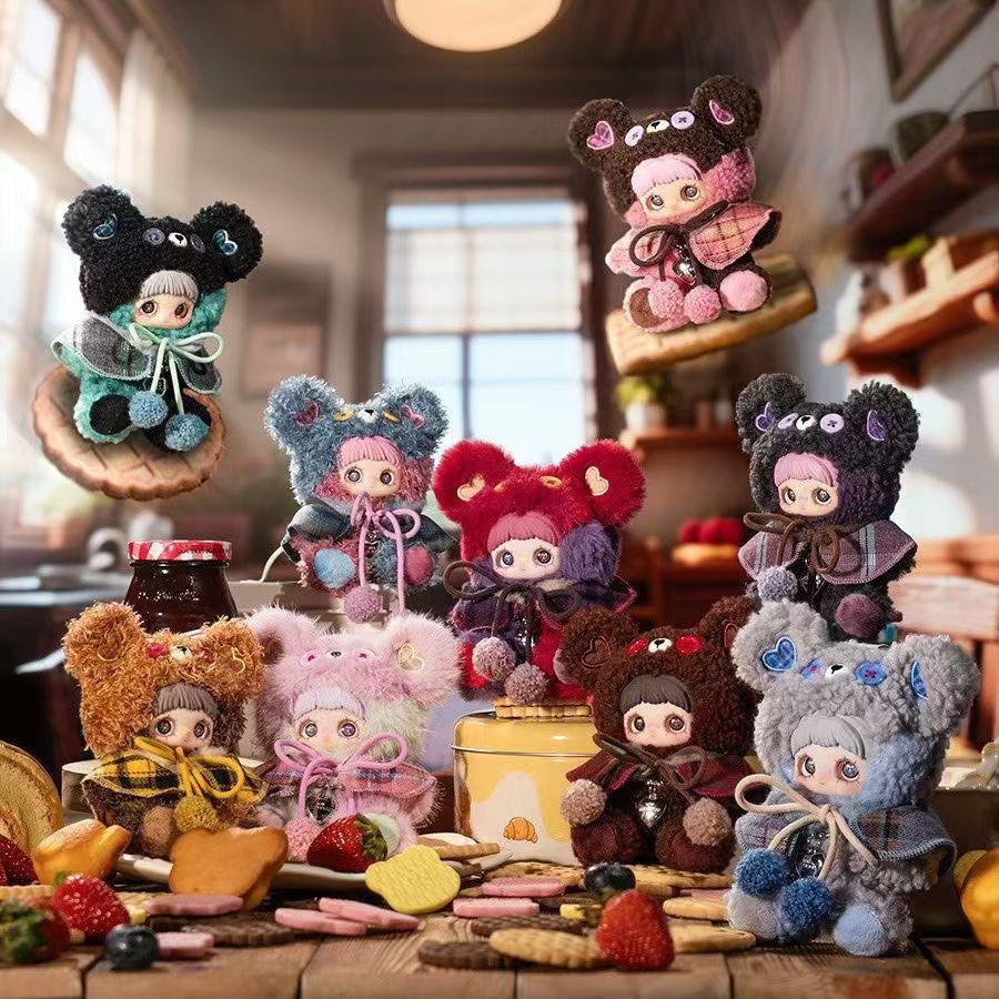 

Genuine Maymei Meimei Bear Cookie Plush Toy Blind Box Charm Random Bear Cookie Box (Lucky)