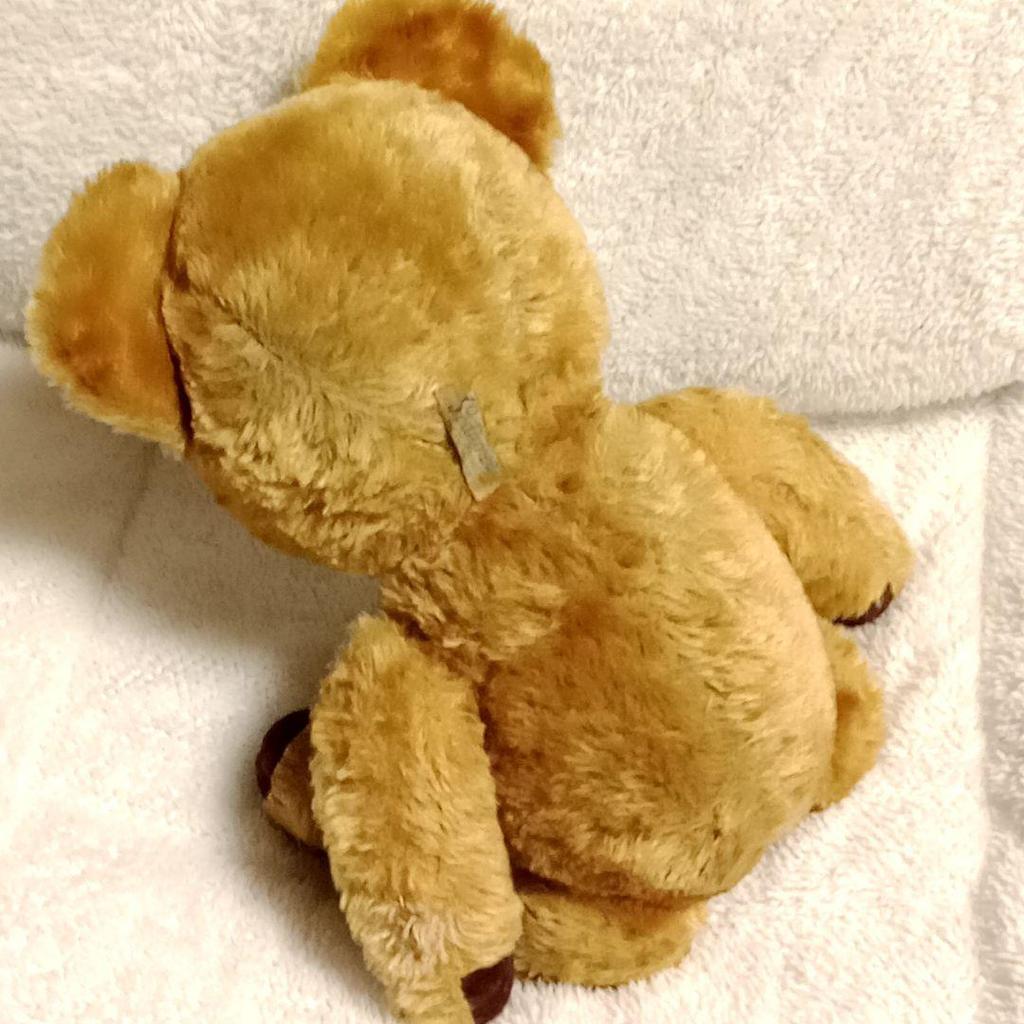 [USED] Pedigree Teddy Bear Vintage Teddy Bear with Bell