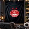 Wall Hanging Tapestry Aberdeen FC Print Cloth for Living Room Bedroom Home Decor