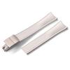 Premium Grade Curved End CTS FKM Rubber Watch Band 20mm 22mm Quick Release Butterfly Buckle Waterproof Soft Flexible Diver Style