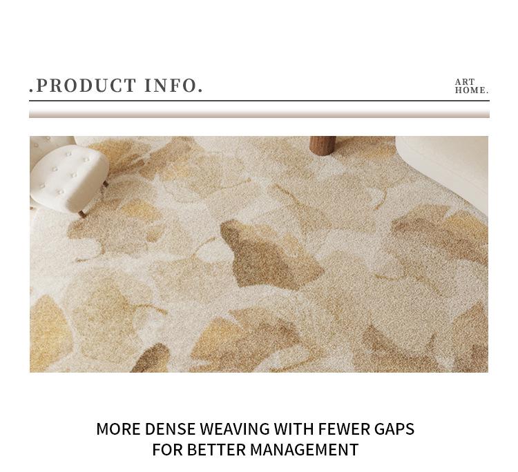 Wabi-Sabi Lambskin Carpet: Thick, Long Strip for Bedroom, Sofa, or Coffee Table