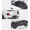 Welly Modellino Auto Bentley Continental Supersports GT in Lega 1/24 Luxy Diecast Simulazione Metallo Giocattolo Veicoli Modellino Auto Regalo per Bambini