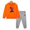 Saja Boys Hoodie Fleece Sweatshirt Jacket 2pcs Pullover+pant Kpop Demon Hunters Autumn Boy Girl Hooded Sets Kids Boutique Clothe