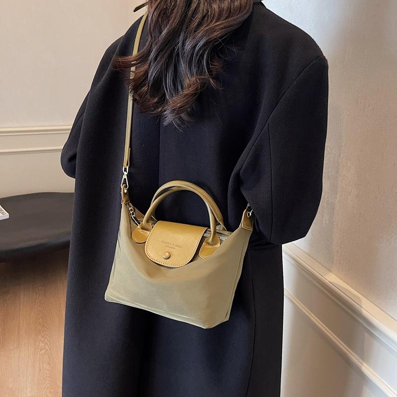 Autumn new high-end niche messenger bag women's 2025 new versatile portable one-shoulder messenger bag dumpling bag