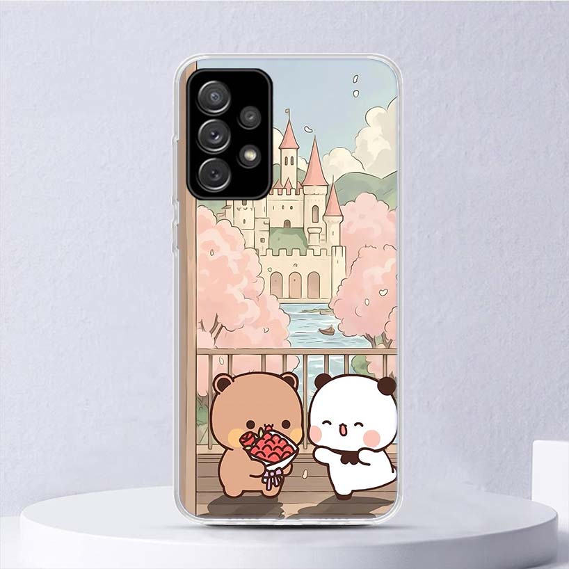 Bubu Dudu Cartoon Cute Soft Case For Samsung Galaxy A16 A15 A14 A13 A56 A55 A54 A53 Phone Cover A36 A35 A34 A33 A26 A25 A24 A23