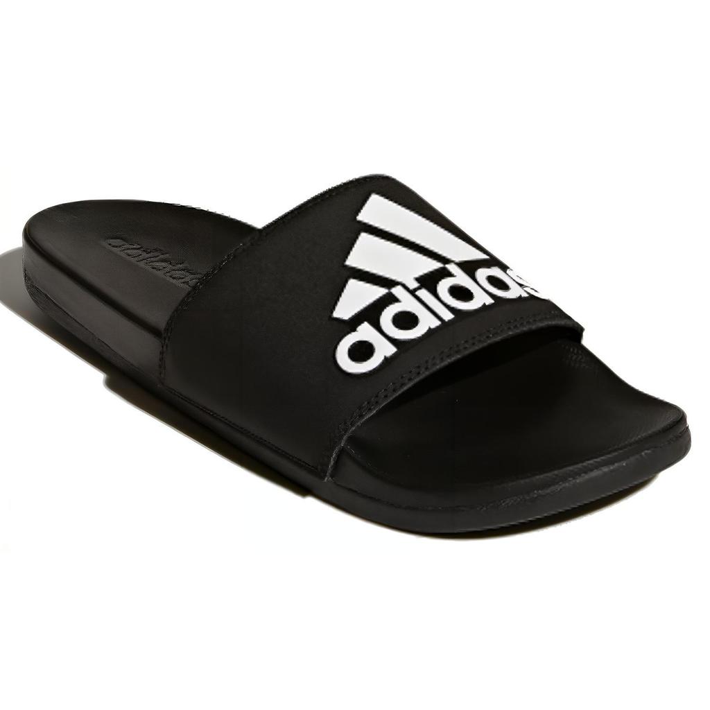 New Adilette Adidas CloudFoam Plus Slides 'Core Black' CG3425
