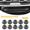 Car Interior Decorative Stickers Key Badge Steering Wheel Decoration Stickers  For Opel Corsa