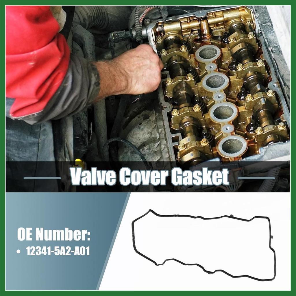 Motoforti Valve Cover Gasket NO.12341-5A2-A01 for Honda Accord 2013-2017 for Honda Cr-V 2015-2019 Long-lasting