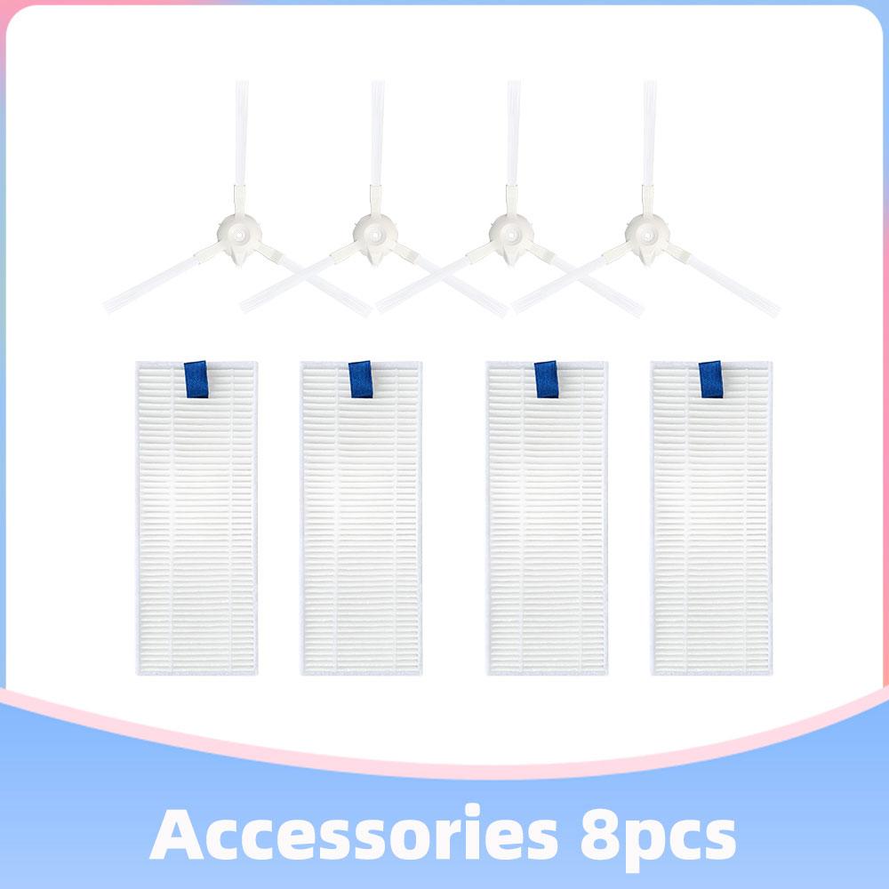 For Rowenta Tefal Explorer X-plorer 20 40 50 Series Isweep X3 Robot Vacuum Cleaner Spare Parts Side Brush Hepa Filter Mop Rag