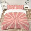 3pcs Sunburst Stripes Bedding Cover Set, Fashion Classic Popular Print Bedding Set, Soft Comfortable, All Season Use, For Bedroom, Guest Rooma0819180