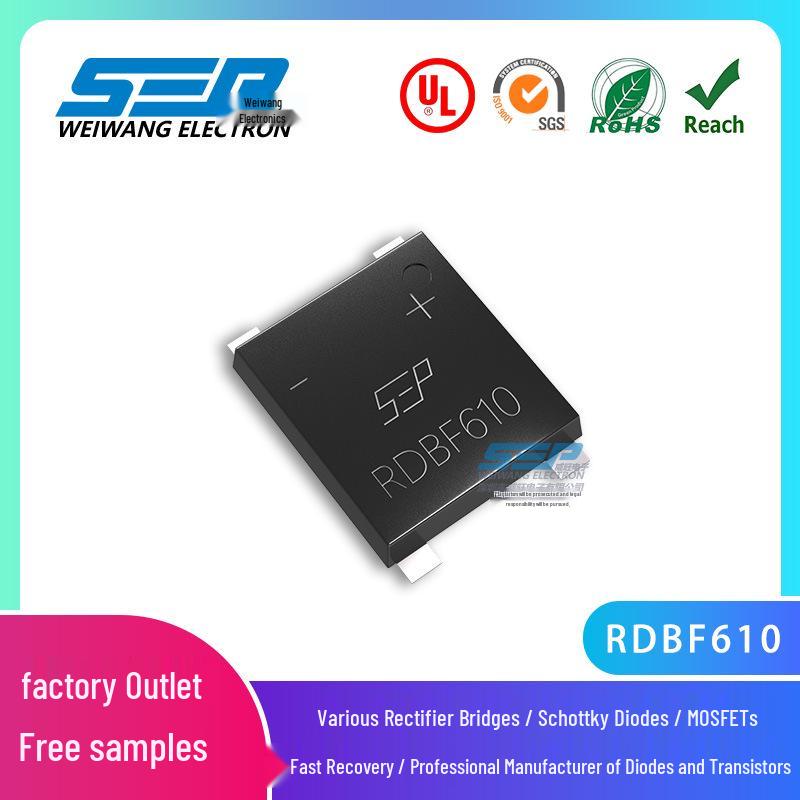 

SEP RDBF610 Fast Recovery Square Bridge Rectifier