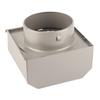 Stainless Steel Ventilation Duct Wall Air Vent Cap for Ventilator Exhaust Fan Range Hood150mm Pipe