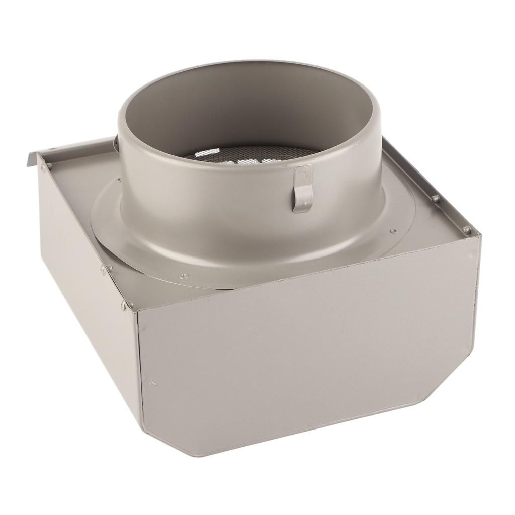 Stainless Steel Ventilation Duct Wall Air Vent Cap for Ventilator Exhaust Fan Range Hood150mm Pipe