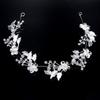 Crystal Crystal Pearl Hair Vine Shiny Wedding Headband Baroque Queen Crown  Wedding Hair Jewelry