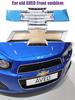 1pcs 21cm 3D ABS Car Front logo Car Front grill Emblem front hood sticker styling Accessories For Chevrolet AVEO