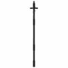 Garden Gate Black 85 X 125 Cm Powder Coated Steel