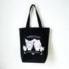 My Melody Kuromi Anniversary Angel Tote Bag Black 50th&20th