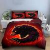 Fiery bear claw design. Bedding sets Duvet cover sets Duvet covers Pillowcases(1*Duvet Cover 2*Pillowcases without duvet insert)