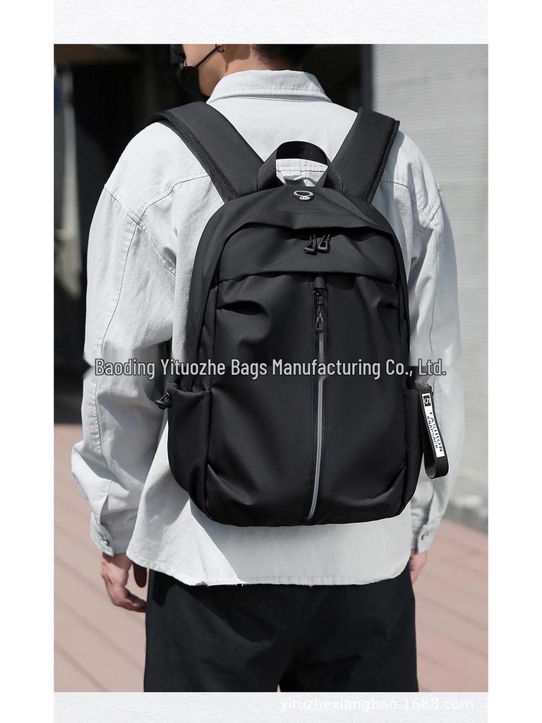 Stylish Waterproof Laptop Backpack: Large Capacity for Men, Students & Professionals