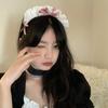 Lace Cosplay Props Make up Wash Face Lolita Hair Band Korea Style Headband Bow Women Accessories