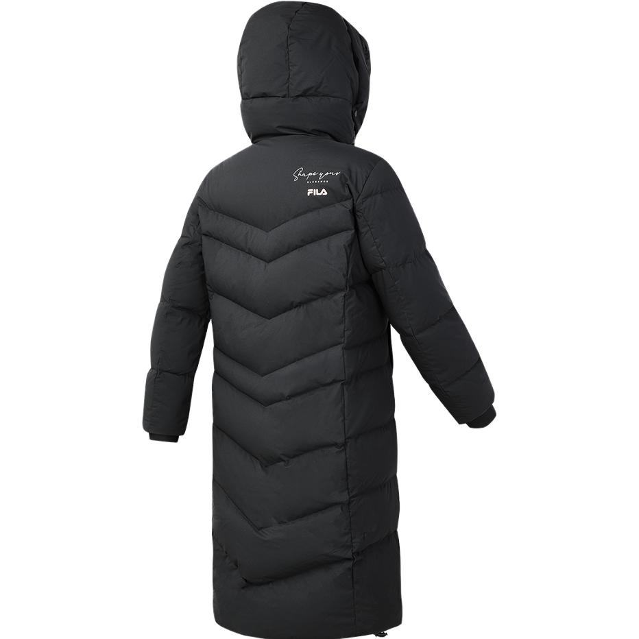 New FILA Down Jacket Women's Jet Black A11W341909FBK