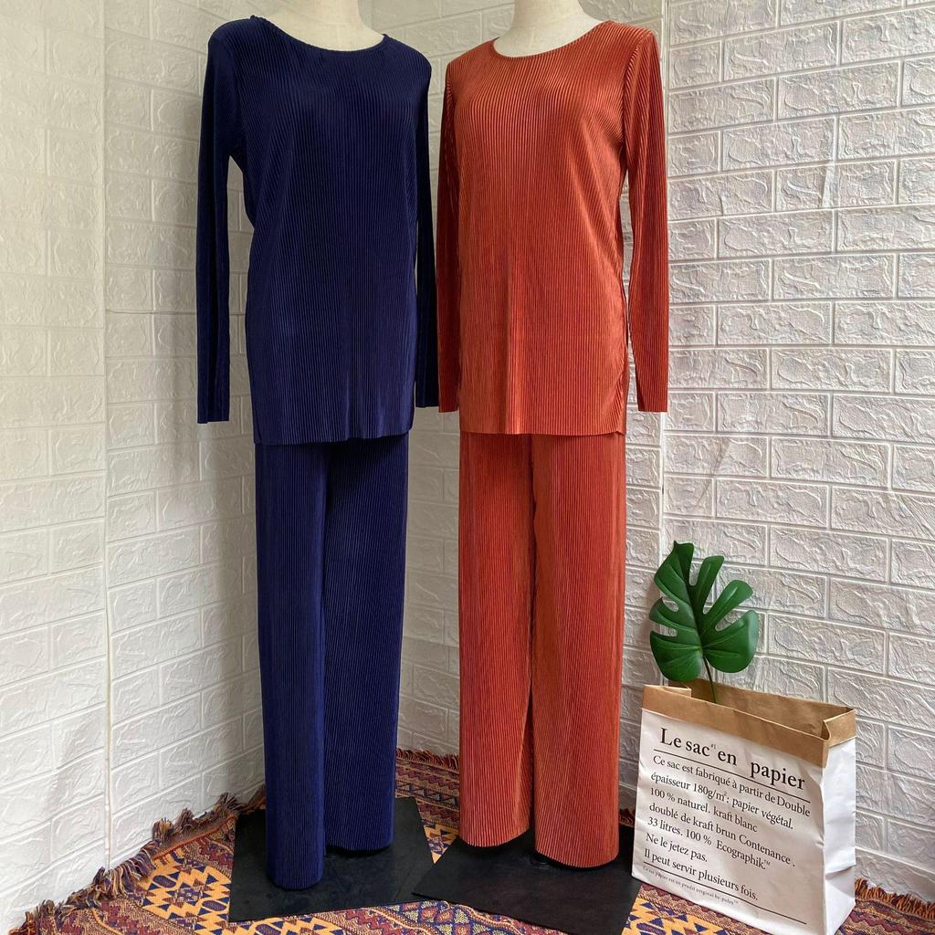 M148# Ethnisches Falten-Freizeitset für Damen - Südostasiatischer/Arabischer Stil