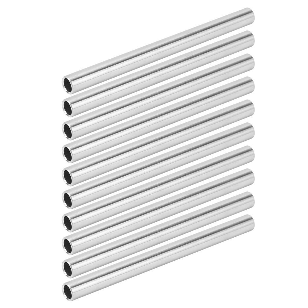 10 Pièces Tube en Aluminium Tube Sans Soudure Tube Droit 8x6mm Longueur 3.9in Accessoire 6100‑0608‑0100