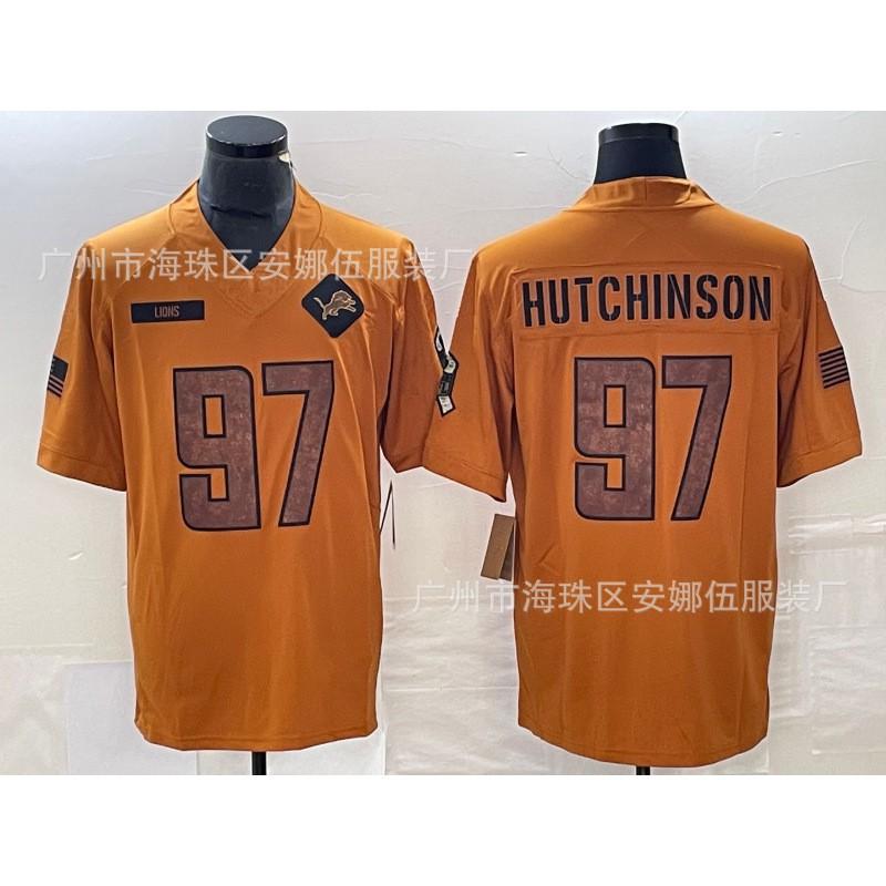 Klassisches American Football Trikot Tribute Edition 32 NFL Teams Retro Stil Baumwollmischung Sportshirt Herren