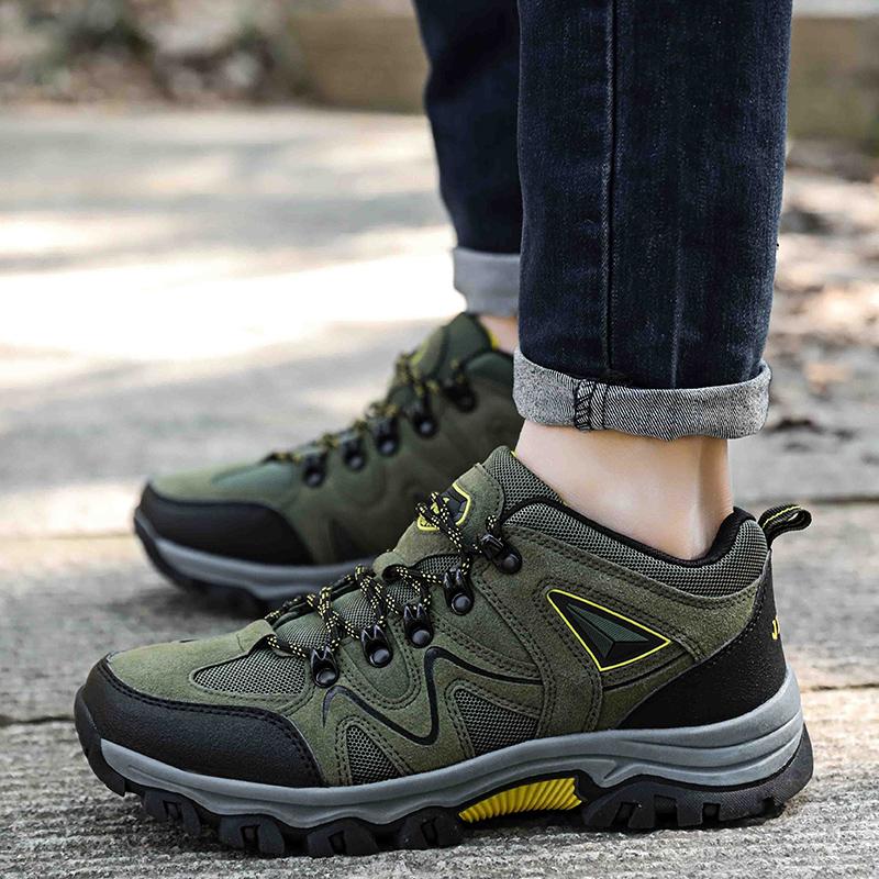Men's Hiking Shoes Waterproof Sports Shoes Large Size 39-47 Men's Boots Outdoor Hiking Shoes