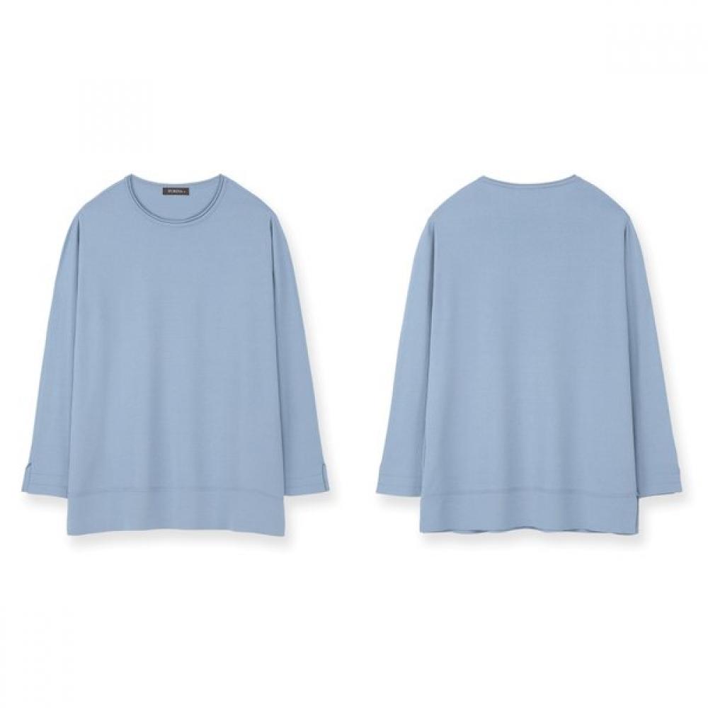 FURINA Basic KniT Pullover T shirT Rudy Rayon Span