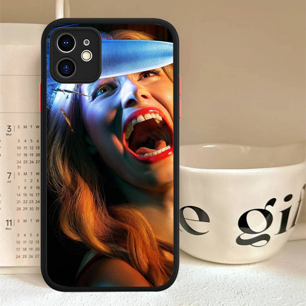 American Horror Story AHS 1984 Matte Translucent Phone Case For Iphone 16 ProMax 15 14 13 12 11 X XS PRO Plus