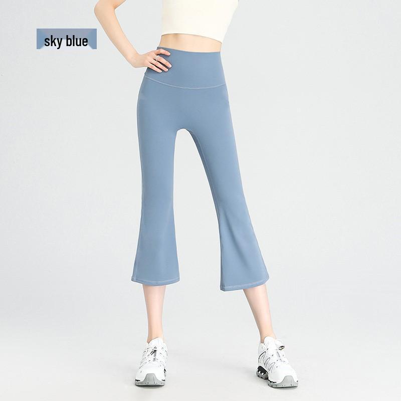 Women s Petite High-Waisted Cropped Leggings - Flattering Micro-Flare Yoga Pants, Versatile Cigarette Style. XL