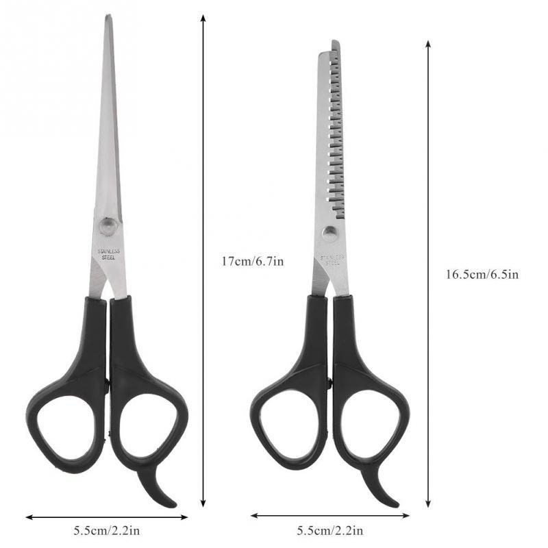 Pet Dog Cat Grooming Hair Thinning Scissor Tooth Shear Barber Hairdressing Scissors Set