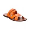 Ferragamo Giotto Leather Sandal Orange
