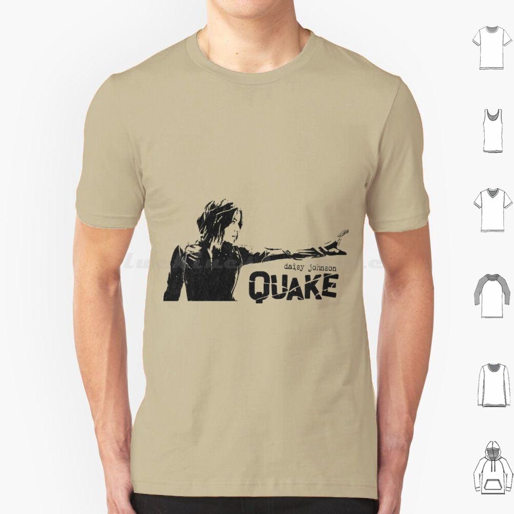 Quake T Shirt Big Size 100 Cotton Agents Of Shield Shield Aos Fitzsimmons Daisy Johnson S H I E L D Simmons Leo Fitz Coulson