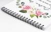 Inkdotpot Floral Perpetual Calendar, Important Dates To Remember- 6x9 Monthly and Daily  Journal for Special Days