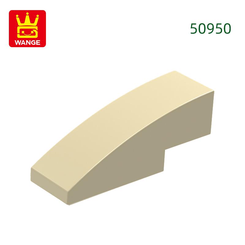 142Pcs/lot 50950 3x1 Curved Constructing Blocks MOC Classic Accessories Compatible Featuring Bricks Children Playthings Gift Box