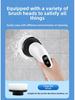 9-in-1 Electric Bathroom Cleaning Brush with Dual-Length Handles