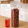 Large Capacity Food-Grade PET Storage Jar for Dried Tangerine Peel, Tea, and More.