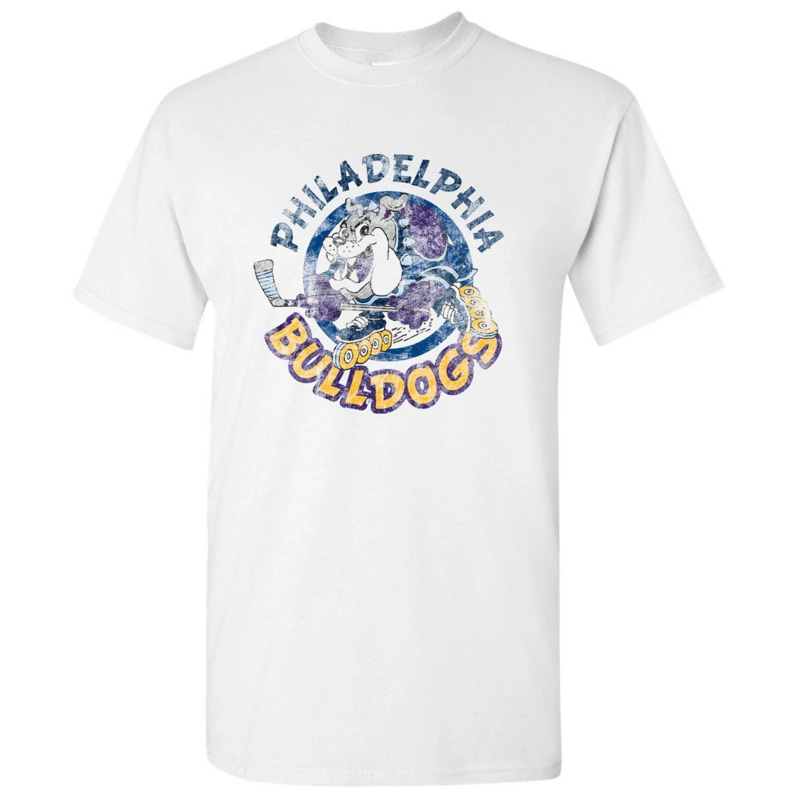 RHI Philadelphia Bulldogs UGP Classics Basic Cotton T-Shirt - White 3XL
