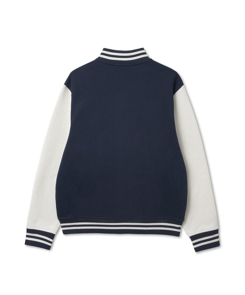 Polo Ralph Lauren Fleece Baseball Jacket - Navy
