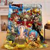 1PC pirate Adventure Flannel Blanket Gift, Suitable for Both Men And Women, Soft Ideal for Beds And Sofa, Birthday Or Christmas Gift
