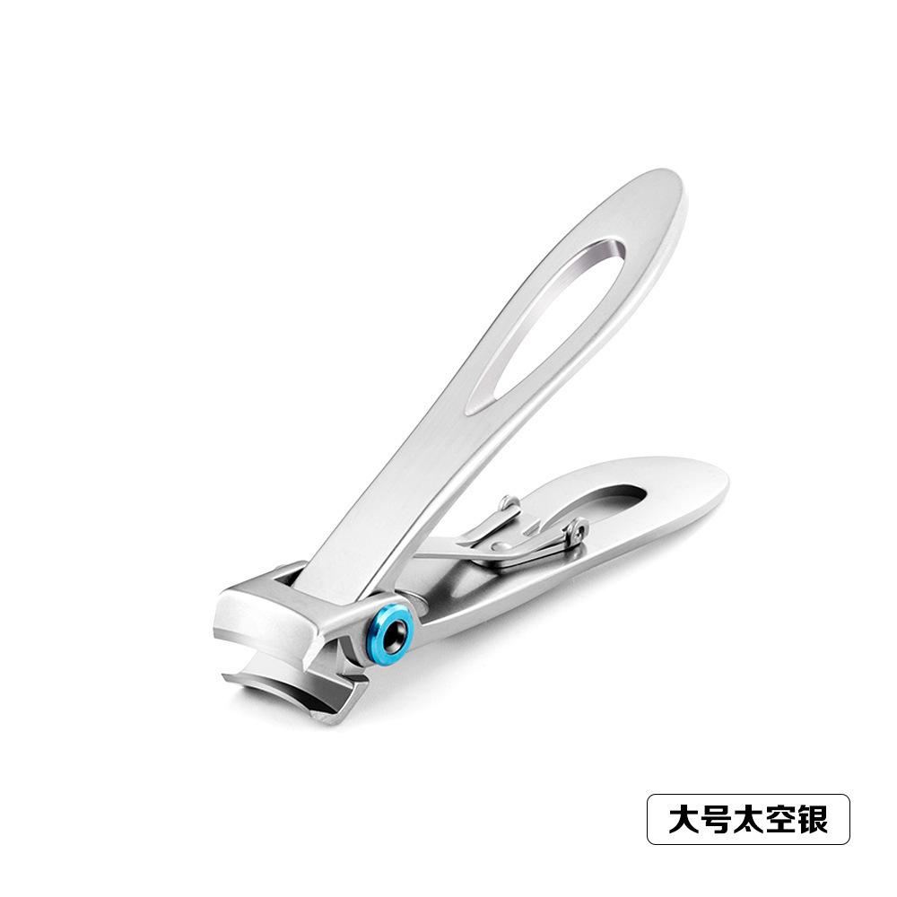 Spot stainless steel large opening nail clippers household nail clippers women s portable nail clippers thick hard nail clippers